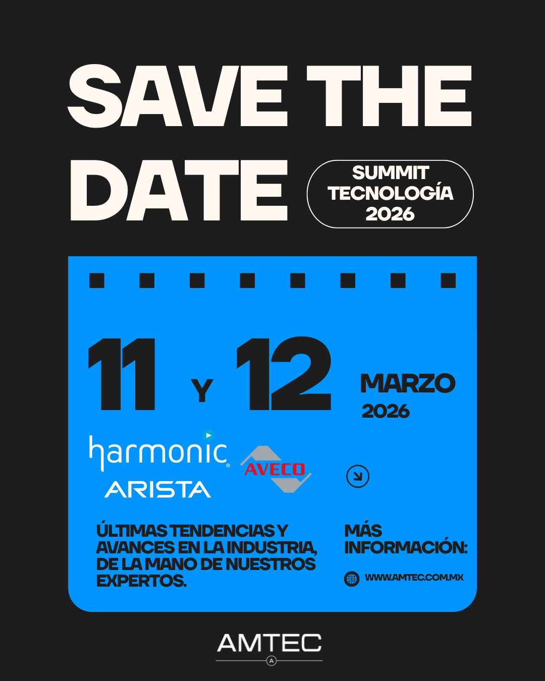 SUMMIT DE TECNOLOGÍA 2026: Tecnología y conocimiento para el futuro.