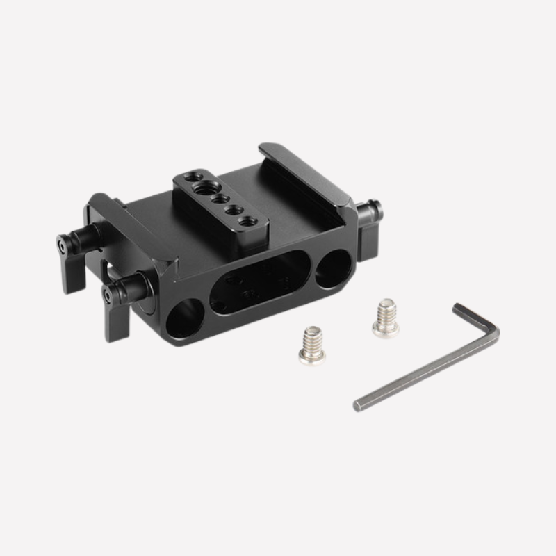 SMALLRIG 2267 Cabezal de Vídeo Fluido de Trípode con Base de Nivelación