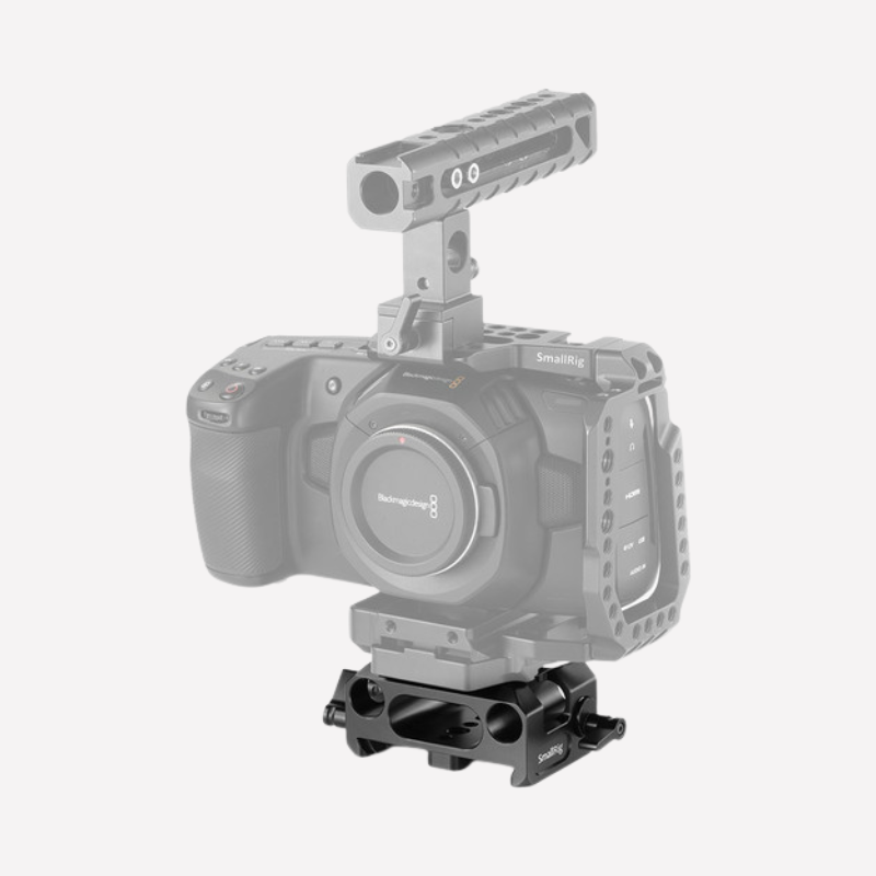 SMALLRIG 2267 Cabezal de Vídeo Fluido de Trípode con Base de Nivelación