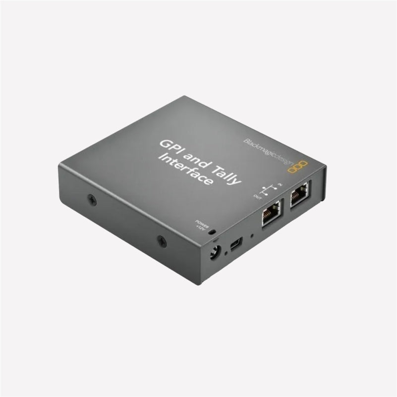 BLACKMAGIC  Interfaz GPI y Tally para  ATEM production switcher