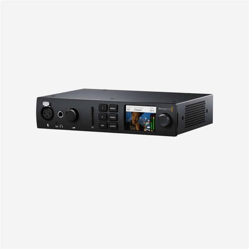 BLACKMAGIC Ultraestudio  4K mini  thunderbolt 3 captura y reproducción